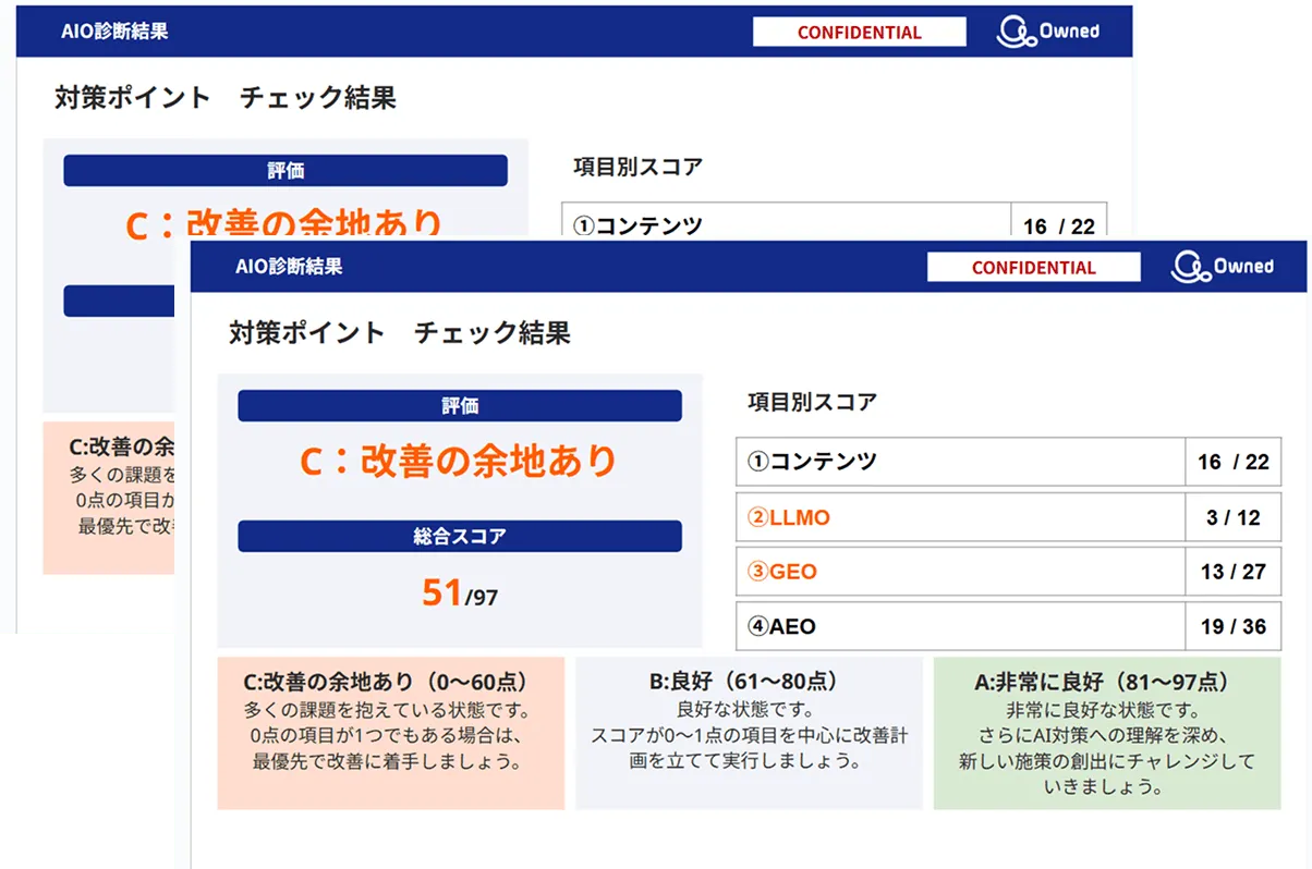 AIO診断レポートイメージ